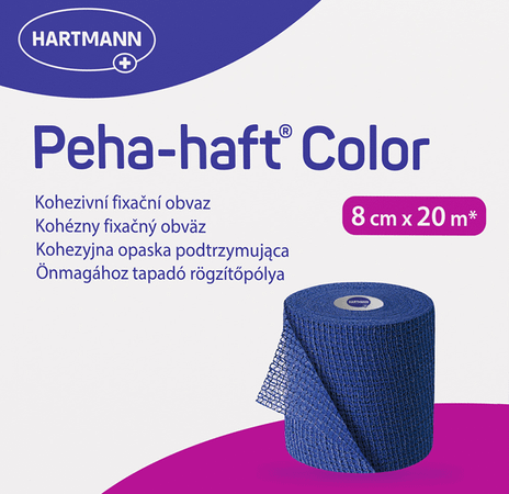 Peha Haft Col.Z/Lat.Blauw 8Cmx20M 1 9324742  -  Hartmann