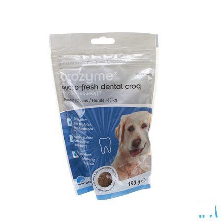 Orozyme Bucco-fresh Dental Croq Dog >10kg 150 gr  -  Ecuphar