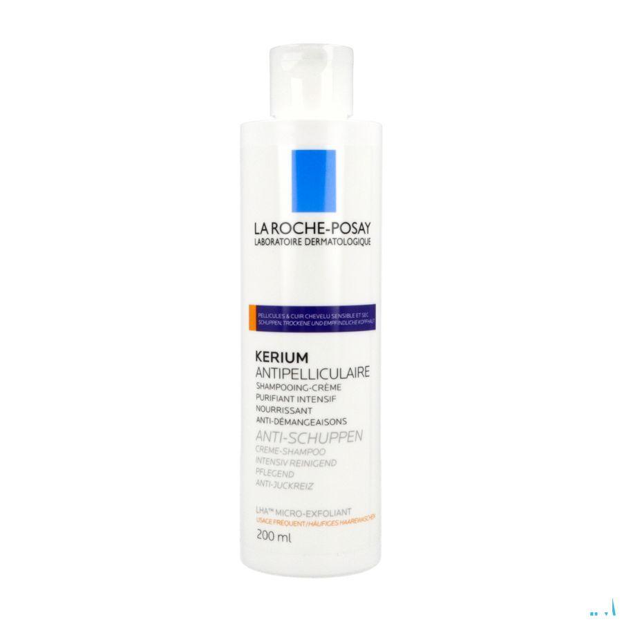 Kerium Shampoo Creme Antipelliculaire Ps 200 ml  -  La Roche-Posay