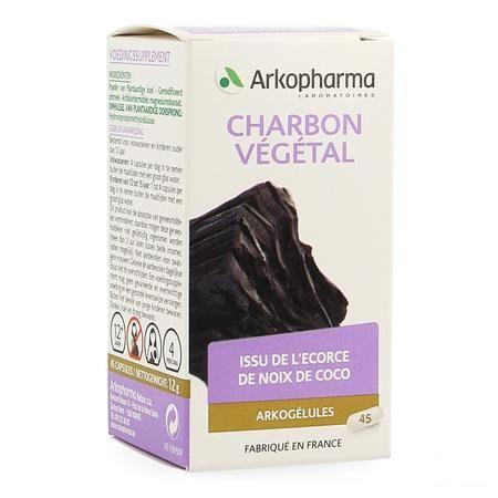 Arkogelules Charbon Vegetal 45  -  Arkopharma