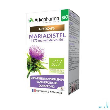 Arkogelules Chardon Marie Bio Caps 150 Nf  -  Arkopharma