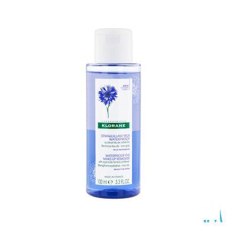 Klorane Bleuet Demaquillant Waterproof Flacon 100 ml