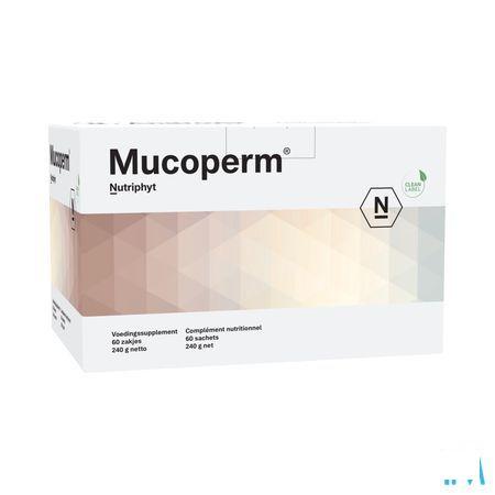 Mucoperm Poeder Zakje 60 X 4g  -  Nutriphyt