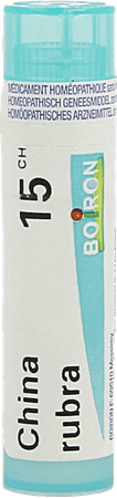 China Rubra 15CH Gr 4g  -  Boiron