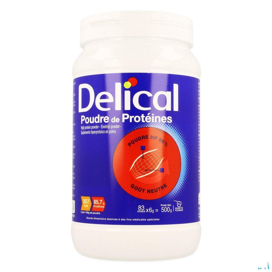 Delical Proteines Poudre 500 gr  -  Bs Nutrition