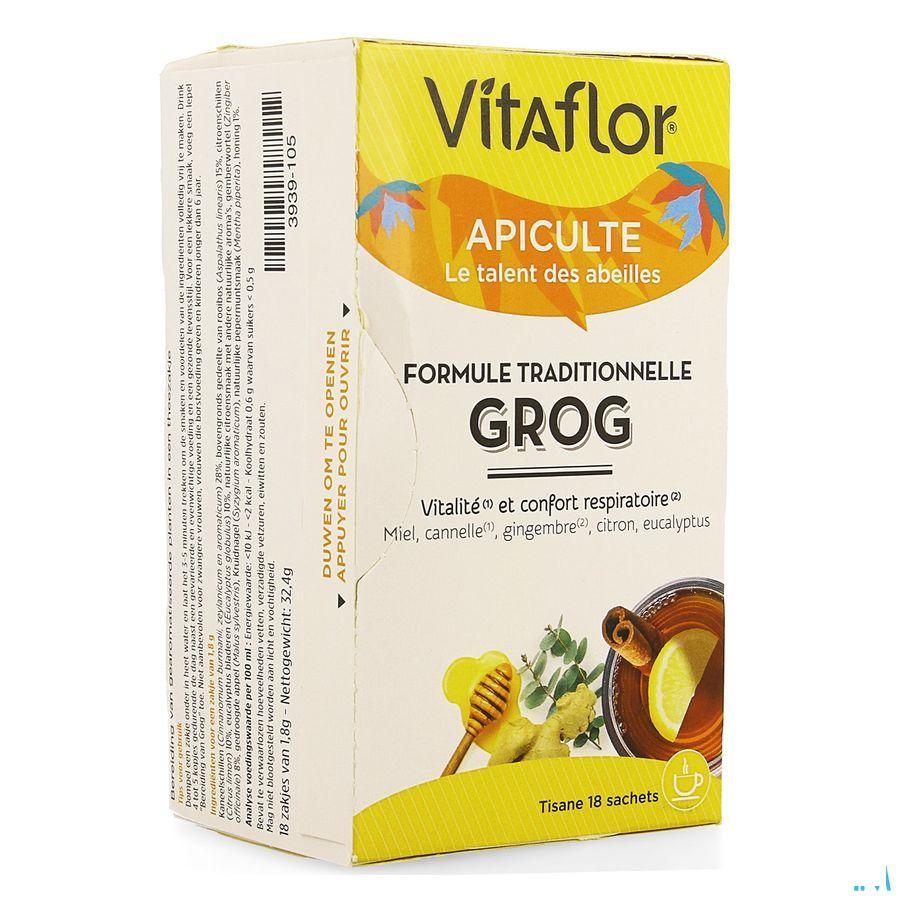 Vitaflor Grog Traditionele Formule Zakje 18