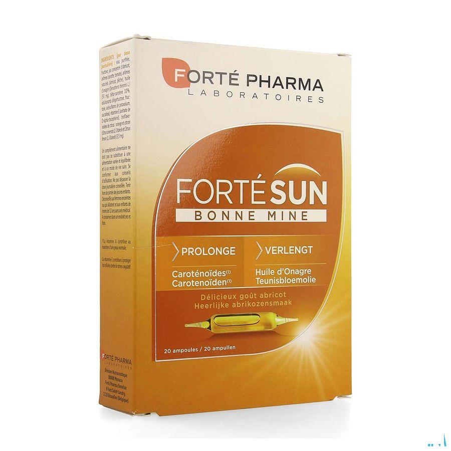 Fortesun Bonne Mine Amp 20  -  Forte Pharma
