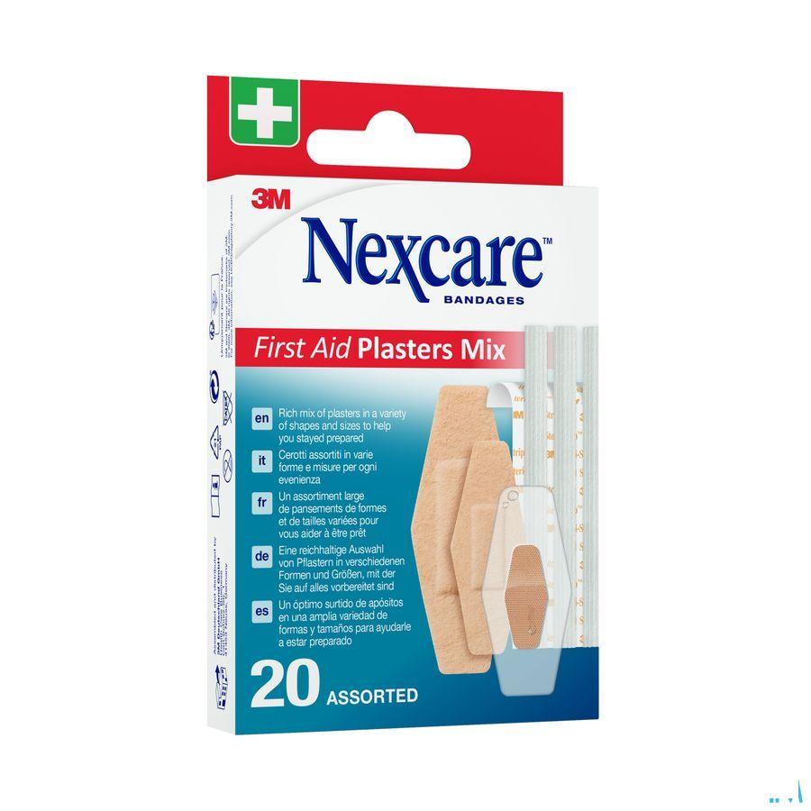 Nexcare First Aid Plasters Mix 20  -  3M