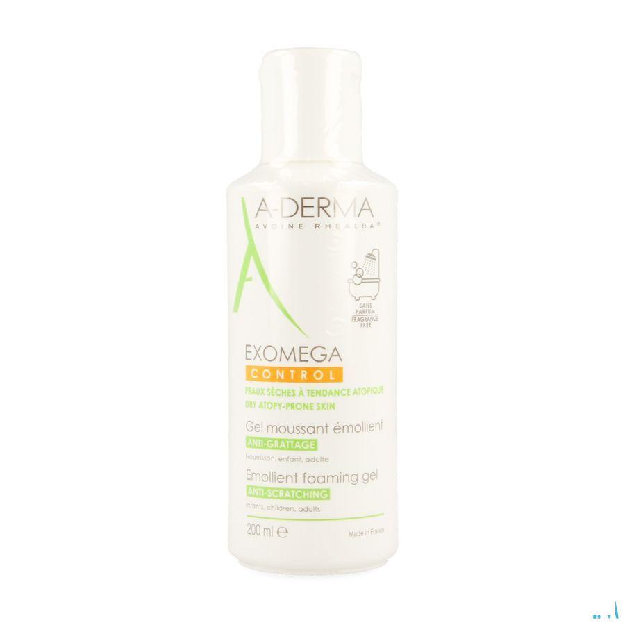 Aderma Exomega Control Gel Emolierend Flacon 200 ml  -  Aderma