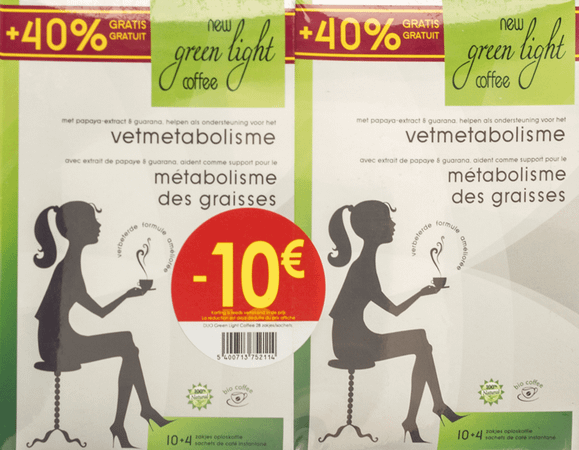 Green Light Coffee Zakjes 14  -  Ocebio