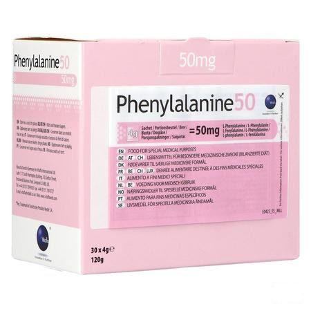 Phenylalanine 50 Poeder Zakje 30x4g 