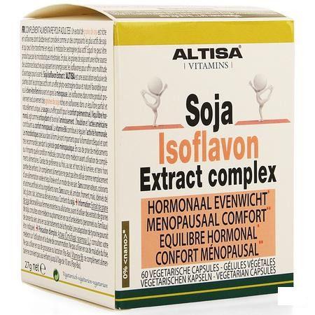 Altisa Soja Isoflavon Complex V-Capsule 60x39 mg  -  Dieximport