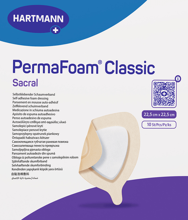 Permafoam Classic Sacral 22,5X22,5Cm 10 8820120  -  Hartmann