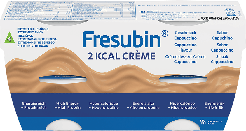 Fresubin 2 Kcal Creme 125 gr Cappuccino  -  Fresenius