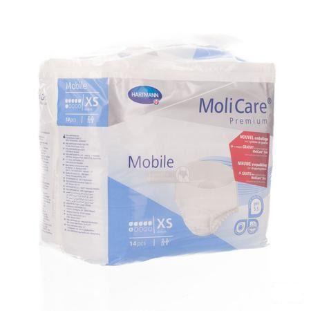 Molicare Premium Mobile 6 Drops Xs 14 9158404  -  Hartmann
