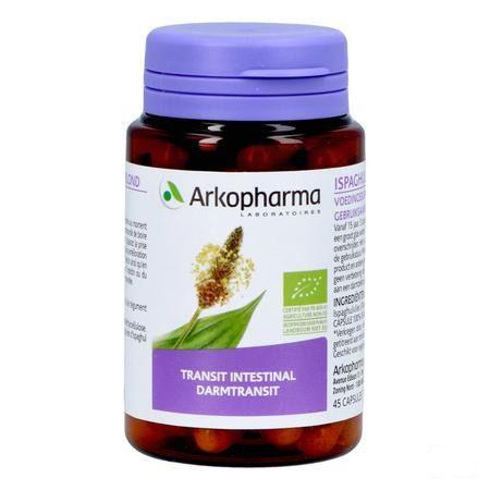 Arkogelules Ispaghul Psyllium Blond Bio Caps 45