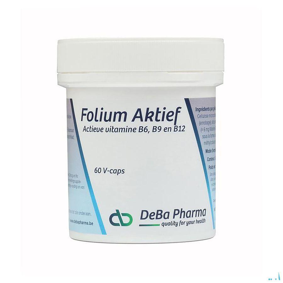 Folium Aktief V-Capsule 60 Deba  -  Deba Pharma