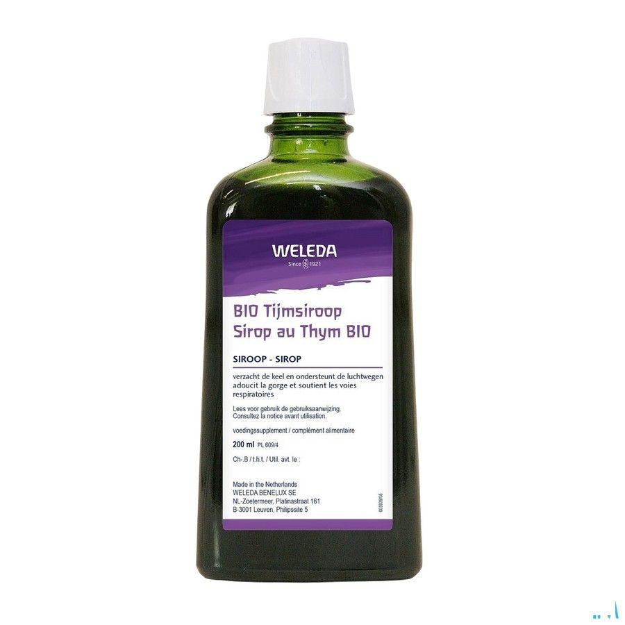 Weleda Tijmsiroop Bio 200 ml  -  Weleda