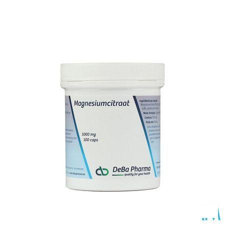 mg Citraat V-Capsule 100 1000 mg  -  Deba Pharma
