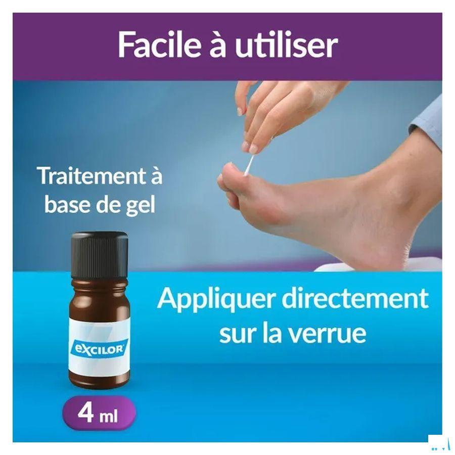 Excilor Traitement Verrues Gel 4Ml