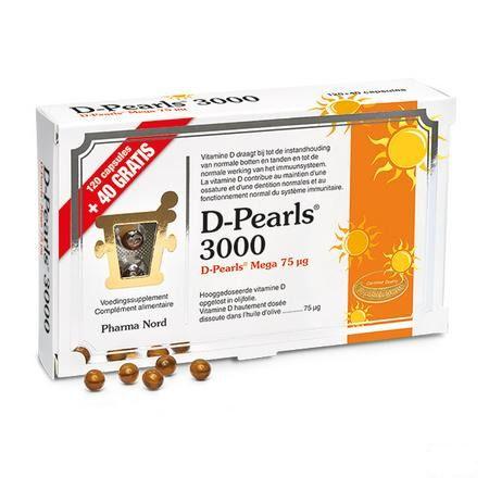 D-Pearls 3000 Caps 120+40