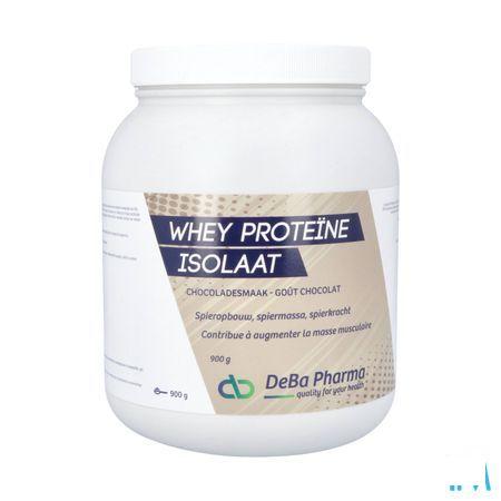 Whey Proteine Isolaat Chocolat 900  -  Deba Pharma