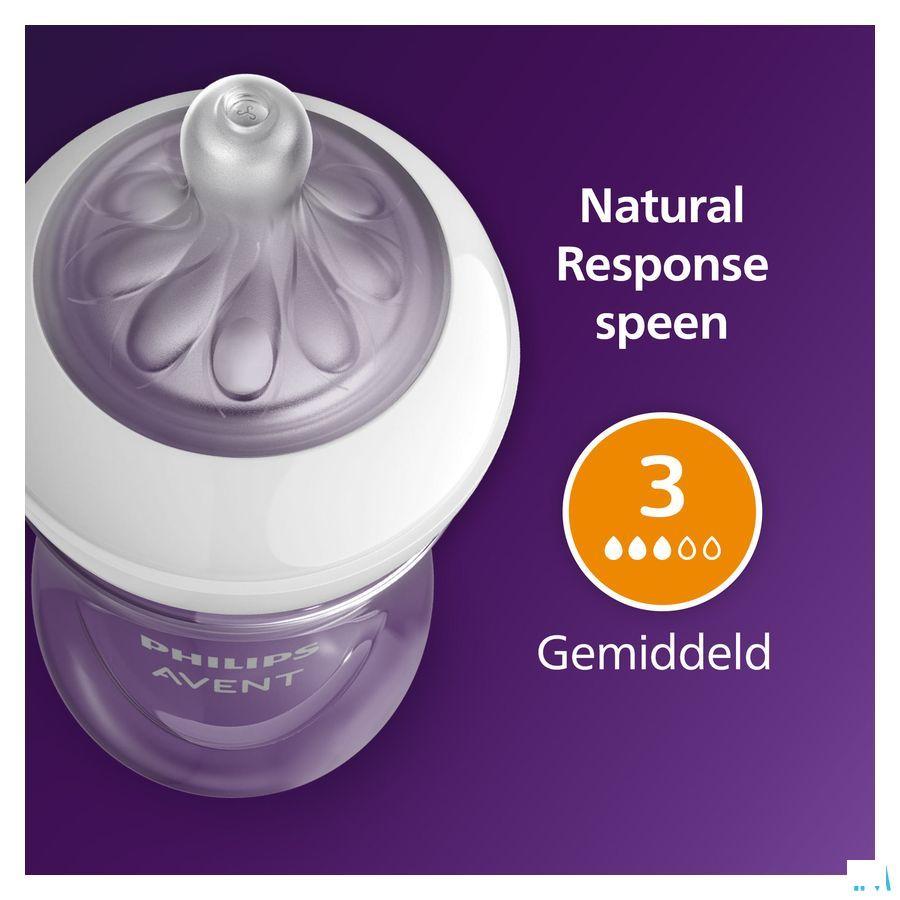 Philips Avent Natural 3.0 Zuigfles Trio 3 x 260 ml