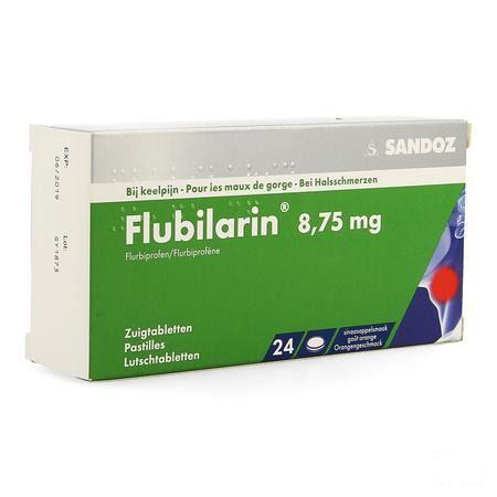 Flubilarin 8,75 mg Zuigtabletten 24 Blister