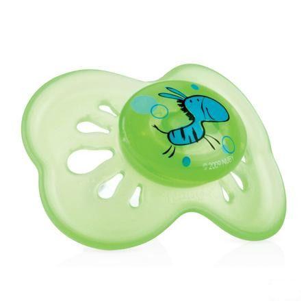 Nuby Pastelsac Ovale Fopspeen - 6-18m  -  New Valmar