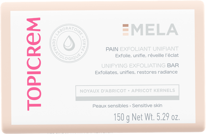 Topicrem Mela Egal.Exfolierende Zeeptablet 150 g 
