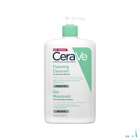 Cerave Schuimende Reinigingsgel Pompfl 1l  -  Cerave