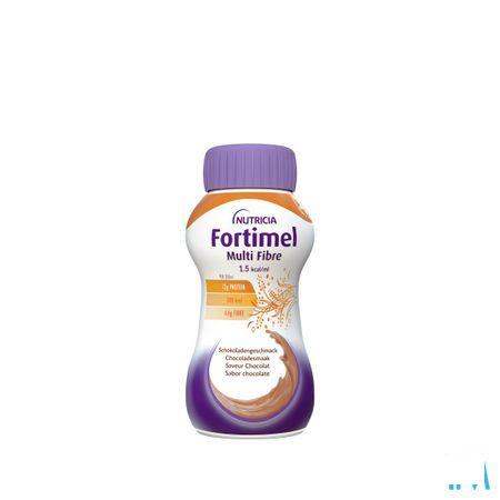 Fortimel Multifiber 1.5Kcal Chocolade 4 x 200 ml