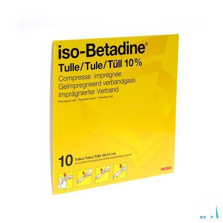 Iso Betadine Tulles Compr 10