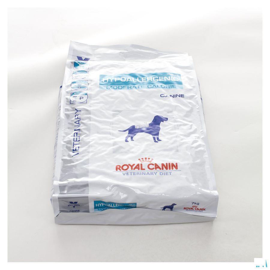 Vdiet Hypoallergenic Mod Calorie 7kg  -  Royal Canin