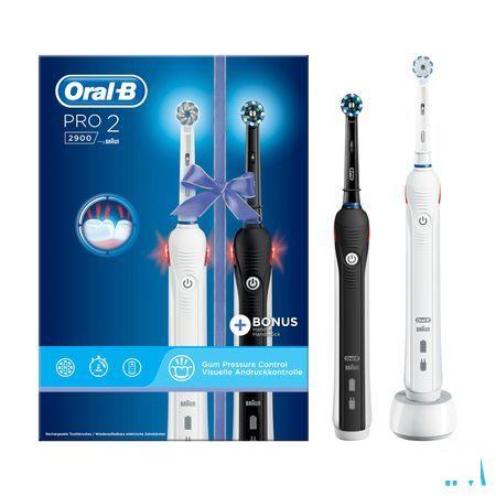 Oral-B Pro Duo Pack 2900 Black + White