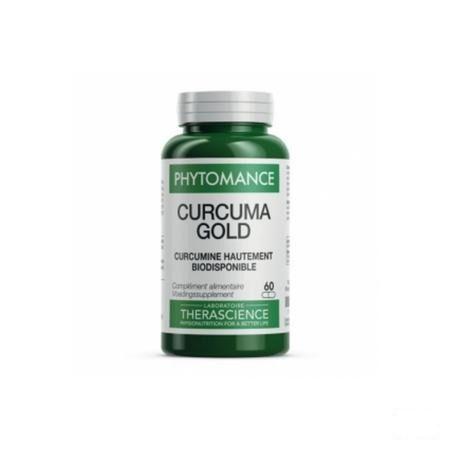 Curcuma Gold Capsule 60 Phytomance Pt273  -  Therascience