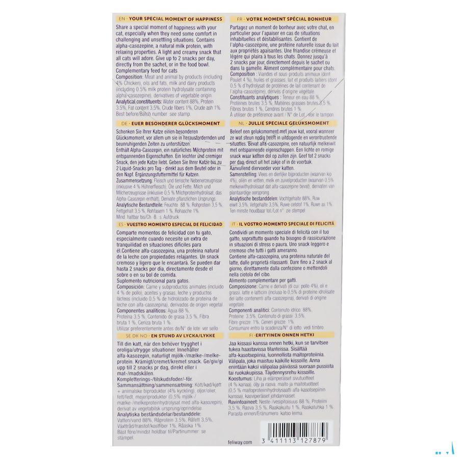 Feliway Happy Snack Chicken Sticks 6X15G