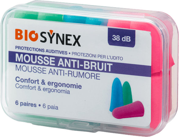 Biosynex Protection Auditive Mousse 6