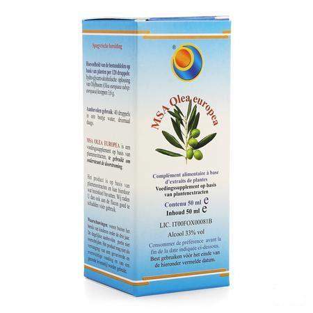 Olea Europaea Msa Maceraat Druppels 50 ml  -  Herboplanet