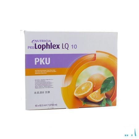 Pku Lophlex Lq 10 Juicy Orange 60x62,5 ml  -  Nutricia