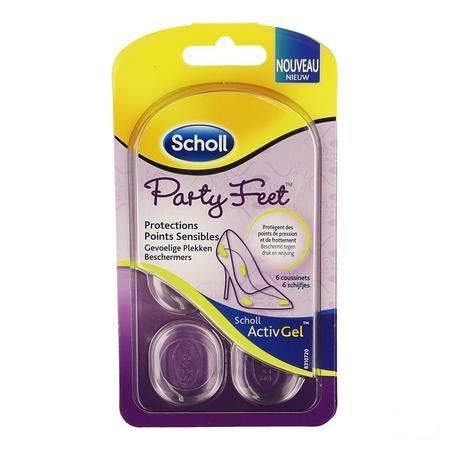 Scholl Activgel Party Feet Gevoelige Plekken 6