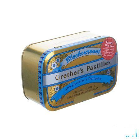 Grether's Pastilles Blackcurrant Pastille 440 gr  -  Melisana