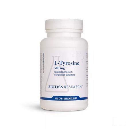 Biotics L-Tyrosine 500mg 100 capsules  -  Energetica Natura