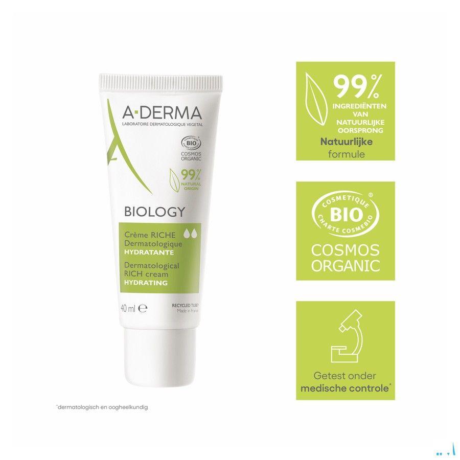Aderma Biology Creme Riche Dermatologique 40 ml  -  Aderma