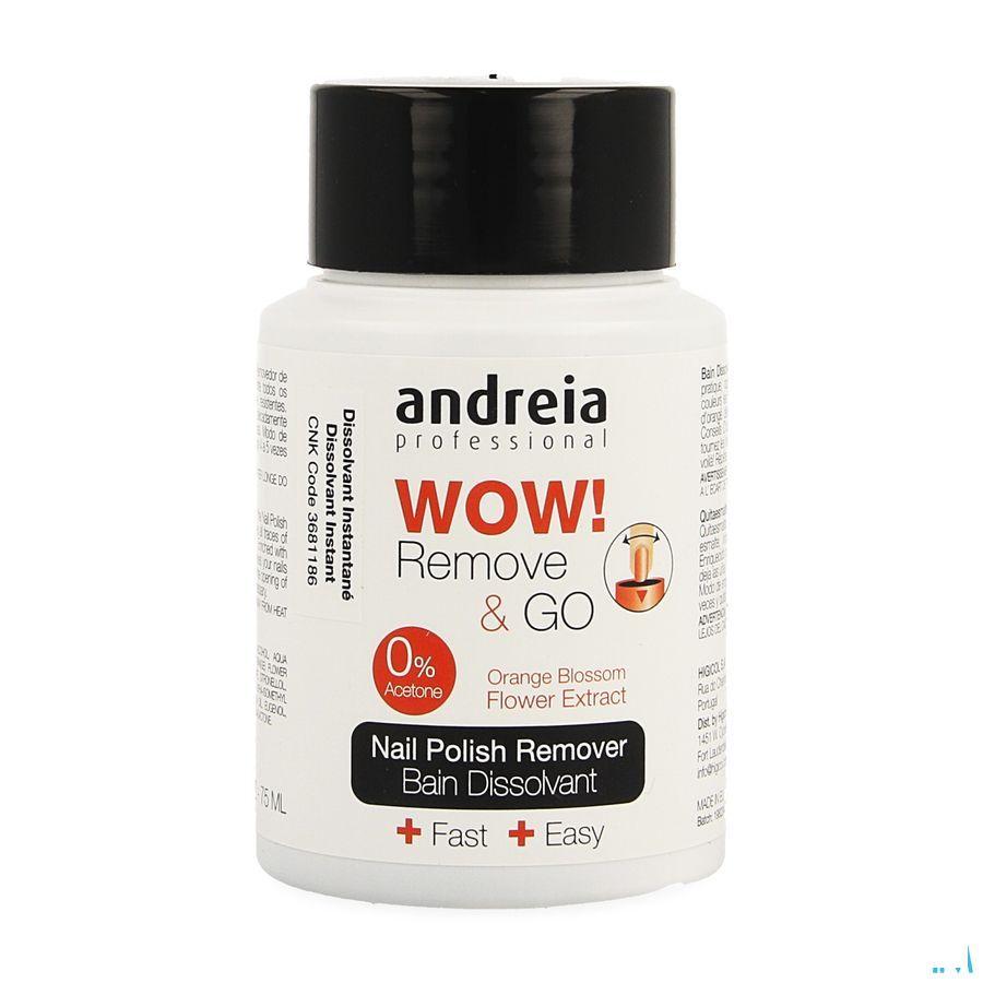 Eureka Care Dissolvant Instant Wow Remove & go 75 ml  -  Eureka Pharma