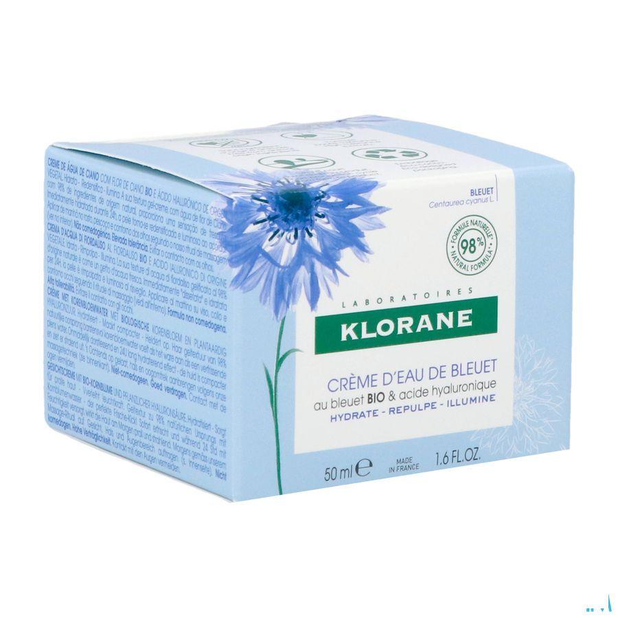 Klorane Gezicht Korenbloem Watercreme 50 ml