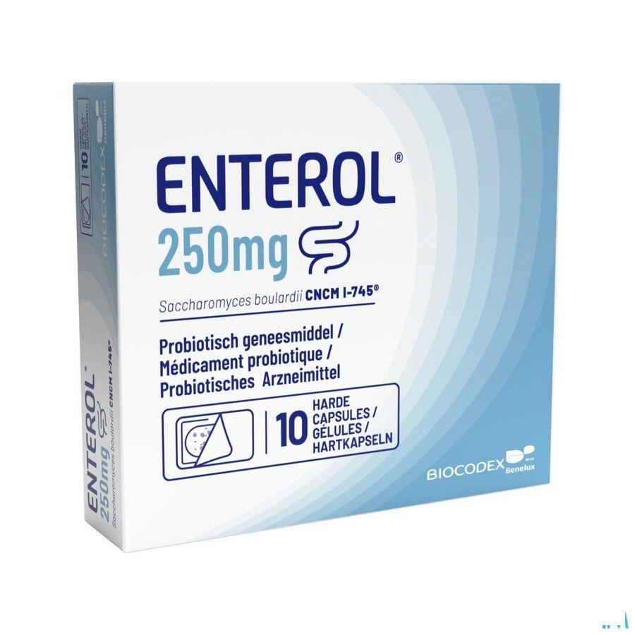 Enterol 250 mg Capsule Harde Dur S/blister 10x250 mg