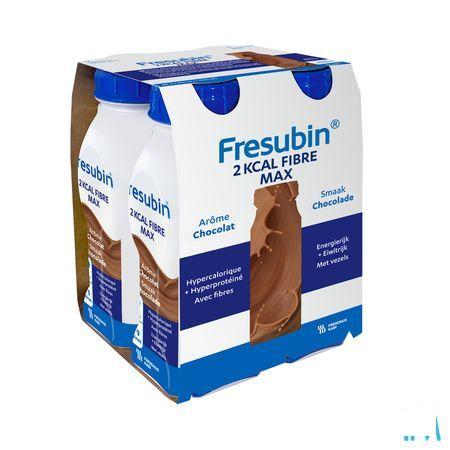 Fresubin 2kcal Fibre Max Drink Chocolat Flacon 4x300 ml  -  Fresenius