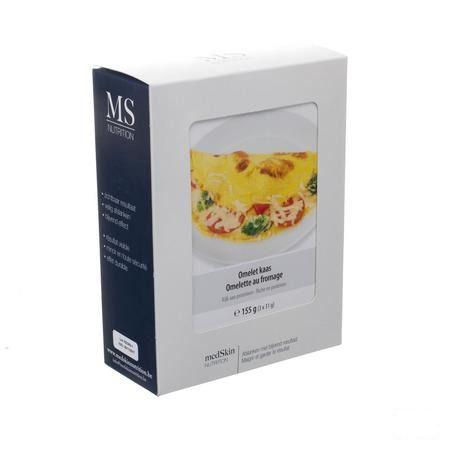 Medskin Omelet Kaas Zakje 5  -  Medskin Nutrition