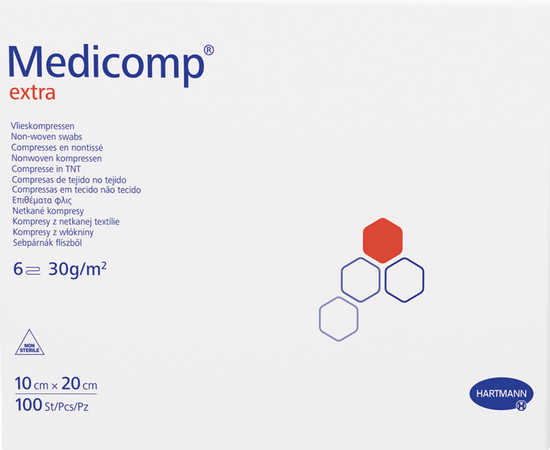 Medicomp Kp N/St 6Pl 10X 20Cm 100 4218378  -  Hartmann